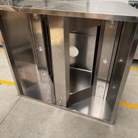 Struttura cappa con illuminazione