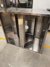 Struttura cappa con illuminazione