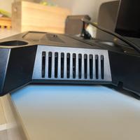 Base ps5 ps5 pro con ventola e ricarica pad