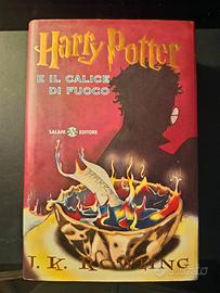 libro Harry Potter e il calice di fuoco 