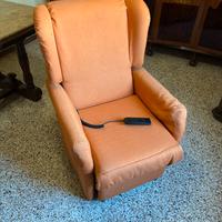 Poltrona relax arancione