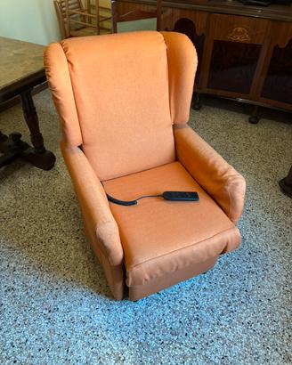 Poltrona relax arancione
