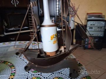 veliero porta bottiglia 