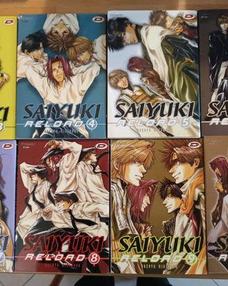 Saiyuki Reload volumi 3-10 Dynit prima edizione