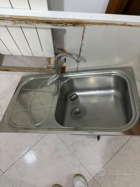 Lavandino acciaio inox