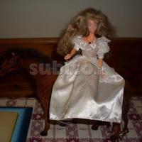 Bambola sissi con cavallo