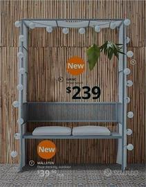 Panchina esterno giardino svano ikea 