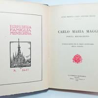 CARLO MARIA MAGGI - POETA MENEGHINO 1930