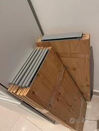 Mensole in legno ikea IVAR - ripiani scaffale