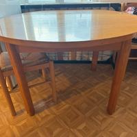 Tavolo tondo in legno