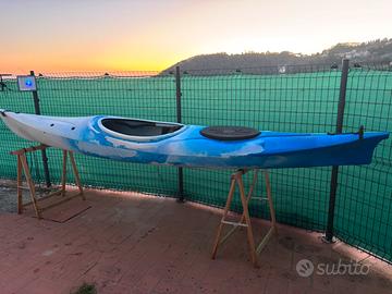 Kayak canoa monoposto rigida ma mare e lago EXO