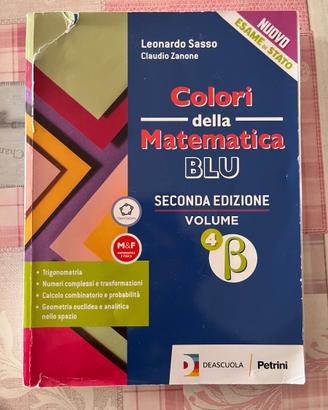 Libro di testo Colori della Matematica Blu 4-Beta