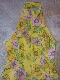 Top Zara fiori stile anni '70 uovo con cartellino