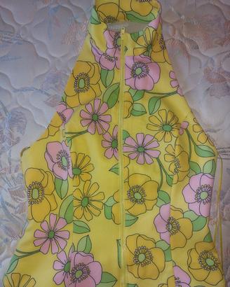 Top Zara fiori stile anni '70 uovo con cartellino