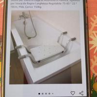 Seggiolino per vasca