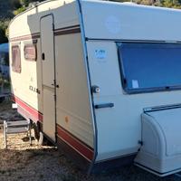Bürstner caravan 4 posti letto, roulotte