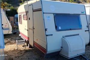 Bürstner caravan 4 posti letto, roulotte