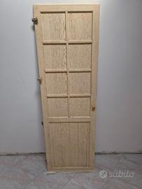 Porta stile antico in legno massello