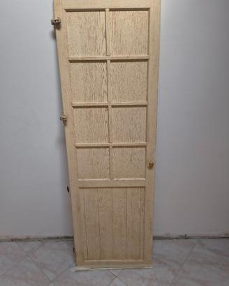 Porta stile antico in legno massello