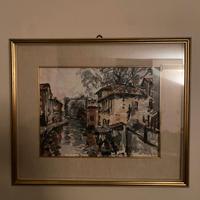 Naviglio a Milano Giovanni da Busnago