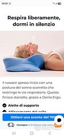 cuscino cervicale memori Derila