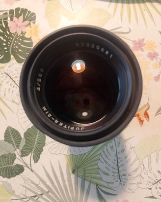 Jupiter 200mm F4, vite passo m42