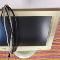 Monitor PC Fujitsu Simens 15 Pollici attacco vga