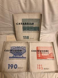 Casabella n118/190/191/192 anni 1937-1943