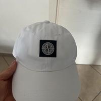 berretto stone island nuovo bianco