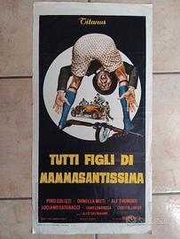 1973 VECCHIA LOCANDINA "ORIGINALE" FILM ANNI 70 