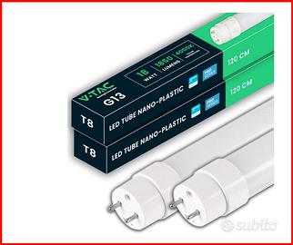 2 tubi led 120cm, 18W (per sostituzione neon)