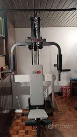 Palestra multifunzione pesi panca