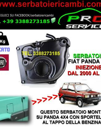 Serbatoio fiat panda 4x4 iniezione 2000 al 2003