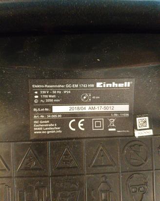Tagliaerba elettrico Einhell 