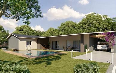 Villa di 215 m² con 4 locali e box auto doppio a C