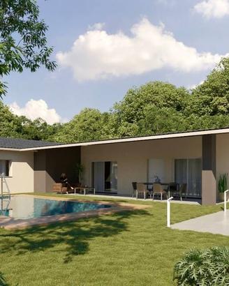 Villa di 215 m² con 4 locali e box auto doppio a C