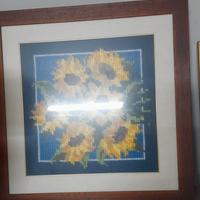 Quadro con girasoli