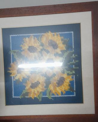 Quadro con girasoli