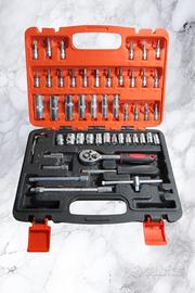 Set Chiavi a Bussola 53 Pezzi 1/4 Nuovo