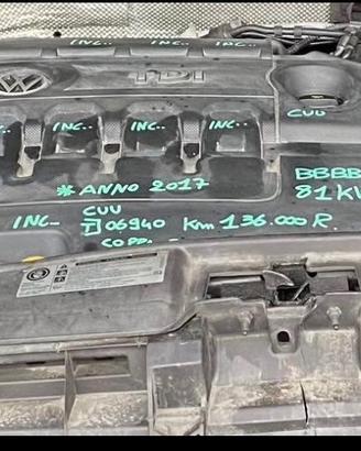 Motore Vw. 2.0 tdi CUU 140000km 2017