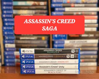 🎮 GIOCHI PS4/PS5 ℹ️ ASSASSIN'S CREED SAGA