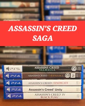 🎮 GIOCHI PS4/PS5 ℹ️ ASSASSIN'S CREED SAGA