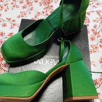 scarpe donna décolleté zeppola 