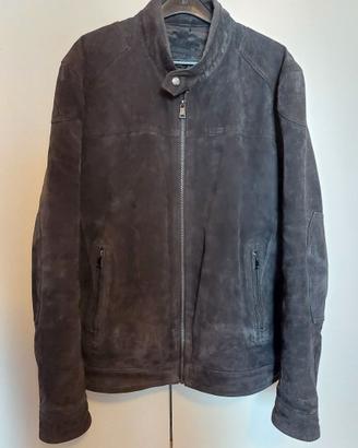 GIACCA IN PELLE UOMO COMBIPEL MARRONE TAGLIA 52