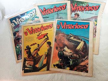 FUMETTI "IL VITTORIOSO" 1951 (Anno XV) 15 Fascicol