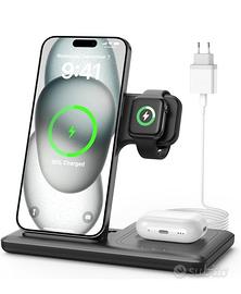 Caricatore Wireless CaricabatterieMagnetico - 3 i