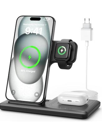Caricatore Wireless CaricabatterieMagnetico - 3 i