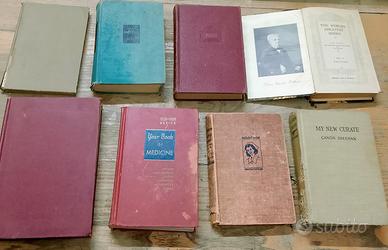 libri in inglese vintage 1900