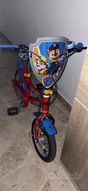 Bici Paw Patrol da 12’di diametro per bimbi3/4 ann