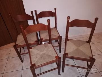 sedie in legno